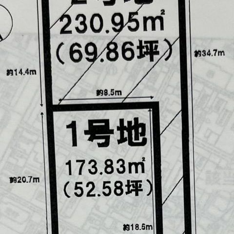 【住宅用地】津市八町1号地