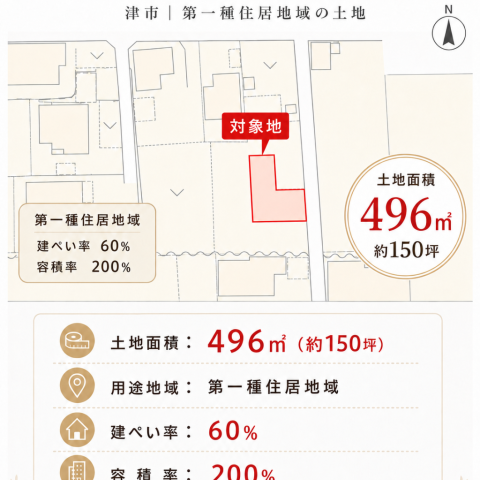 【売土地】津市香良洲町